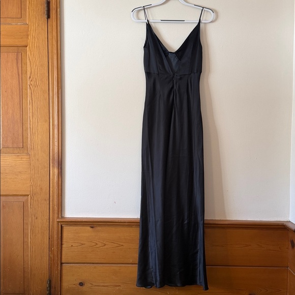 Staud Hank Silk Dress Botanical Shadows Size M - Picture 7 of 9